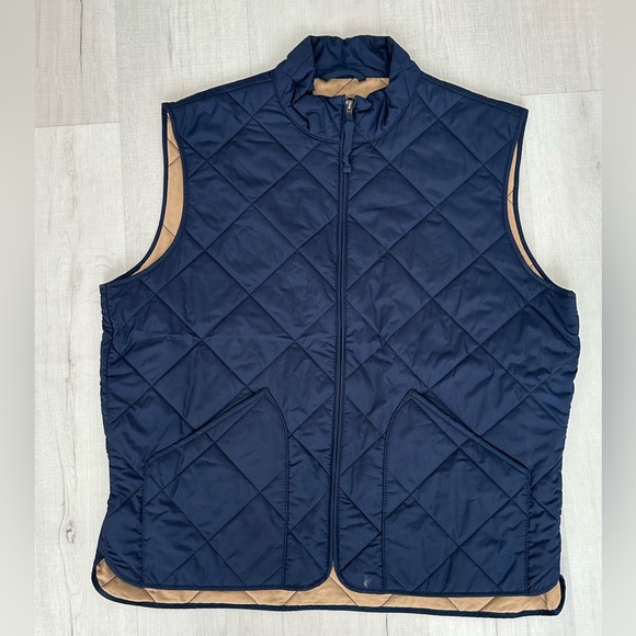 JCrew Walker Vest Navy - Picture 2 of 3